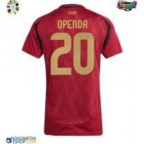 Ženski Nogometni dresi Belgija Lois Openda #20 Domači EP 2024 Kratek Rokav